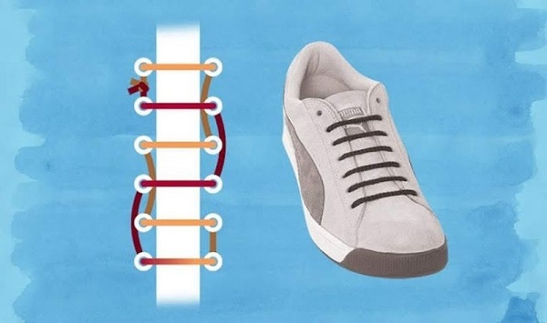 Hướng dẫn chi tiết về cách buộc dây giày thể thao